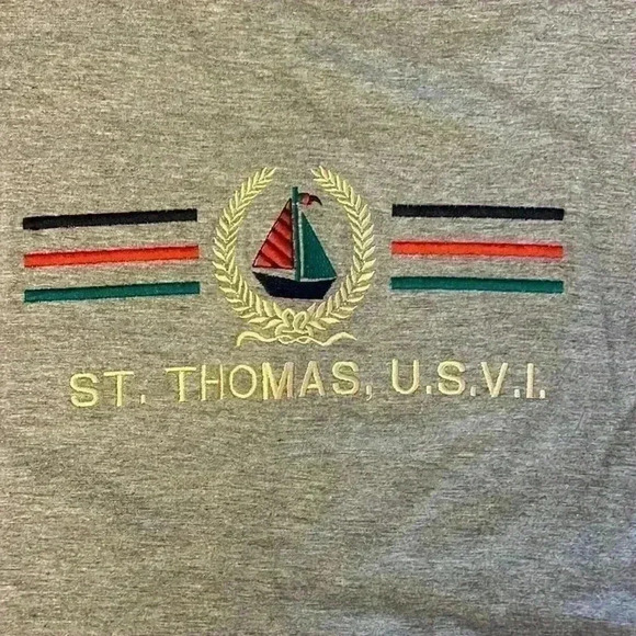 Vintage 90’s Logo St. Thomas TShirt - Picture 3 of 6